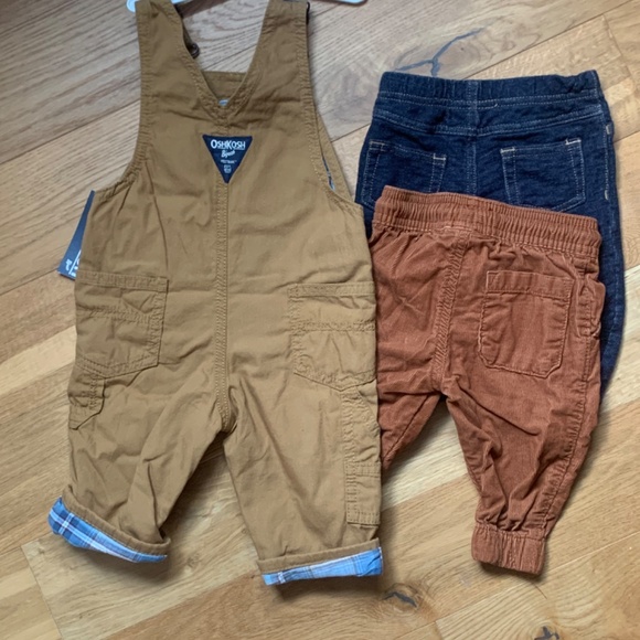 6 month baby pants overalls bundle - Picture 3 of 3
